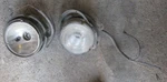 1954 Cadillac Fog Light Housing / Reflector (2) & Lens (1) Lot Used Orig. Fixed Price $120.00.