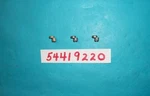 Lucas Points Adjuster Screws (3EA) Bsa,norton,triumph,british #54419220 (nos). Fixed Price $10.98.