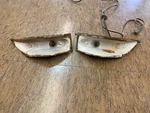 Pair Of 1958 Edsel Park Light Housings Lh Rh. Fixed Price $89.50.