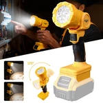 Cisivis Cordless Led Flashlight Work For Dewalt 20V Battery 120 Rotating. Fixed Price $11.69.