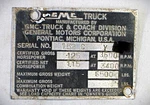 1955 1956 Gmc Correct Will Also Fit 1957 1958 1959 Vin Data Plate. Fixed Price $350.00.