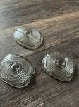 Three Oem Park Light Lamp Lens 1949 Mercury 7RA-13208 Left Or Right. Fixed Price $44.99.