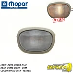 1998 - 2003 Dodge Ram Truck Rear Upper Interior Dome Light Opal Gray Oem. Fixed Price $28.68.