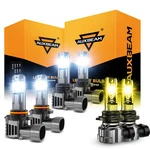 For Toyota Corolla 2005-2008 Auxbeam Fanless Led Headlight Fog 6500K 3000K. Fixed Price $89.99.