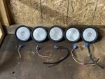 Lot Of 5 Grote 9076 Torsion Mount Ii Lights With Rubber Grommets & Wires. Fixed Price $14.00.