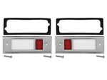1965-66 Galaxie Lamp Bezels-lenses Door Courtesy 500XL 64-65 Comet New. Fixed Price $99.90.