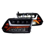 Alpha Owls 7180093 Tri Pro Led Headlight For 2009-2018 Ram 1500 Halogen Mdls. Fixed Price $799.99.