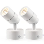 Pack Led Lights For Indoor Use Warm White Floor Spotlight Lamp 120V. Fixed Price $38.97.