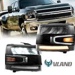 Vland Pair Led Headlights For 2007-2013 Chevrolet Silverado 1500 2500HD 3500HD. Fixed Price $499.99.