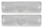 New Trim Parts Clear Parking Light Lens Pair / For 1965 Chevy Bel A2440C. Fixed Price $46.99.