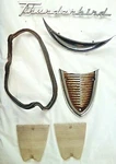 1955 1956 Ford Thunderbird BAA-4025622,REVERSE Lens,emblem PT319579, FB56. Fixed Price $19.00.