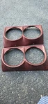 1963-1967 Corvette Headlight Bezels Headlamp Metal Trim Gm# 3845801 3845802. Fixed Price $500.00.