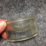 Studebaker 921532 Clear Glass License Plate Lens Oem Nos Small Chip 32805. Fixed Price $39.99.