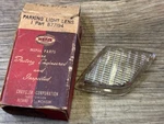 1940 Dodge Luxury Liner Nos Mopar Clear Glass Lh Signal Light Lens 877194. Fixed Price $65.00.