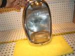 Mercedes Genuine 59-73 W111,W112,W109 European Bosch Or Glass Headlight. Fixed Price $503.16.