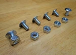 Rare Slotted License Plate Screws! Ford Car/truck Bronco Mustang Mercury Etc. Fixed Price $15.00.