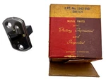 New Old Stock Right Auto Door Lamp Switch For 1950-53 Mopar Models #1343649. Fixed Price $50.00.