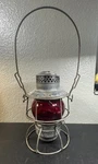 Antique Rr Lantern The Adams & Westlake Co. N.k.p Red Globe Signal Lamp. Fixed Price $175.00.