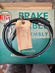 Nos 1952-55 Lincoln Hand Brake Cable, 65 3/4 In. 28 1/4 Conduit. Fixed Price $35.00.