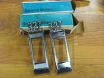 Nos 1969 Chevrolet Chevy Impala 327 Marker Lamp Bezel Gm Pair 3950773. Fixed Price $124.99.