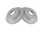 Trq 53PY15N Rear Brake Rotor Set Fits 2014-2017 Infiniti QX70. Fixed Price $96.45.