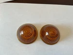 Vintage S-m Lamp Co. Glass Amber Markers Lens No. 2703. Fixed Price $39.99.