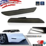 Smoked White Led Rear Side Marker Signal Lamps Lights 2015-2023 Ford Mustang. Fixed Price $21.99.