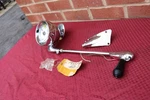 1955 1956 Ford Nos Rh Unity Spotlight W/ Bracket 84-1-R. Fixed Price $400.00.