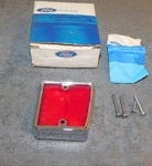 1970-1972 Ford F100 F250 Truck Nos Rh Rear Tail Lamp Lower Reflector W/ Bezel. Fixed Price $99.00.