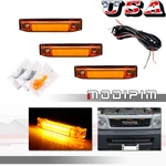 3X Amber Lens Front/center Grille Led Lights Set For Toyota Fj Cruiser 2007-2014. Fixed Price $29.99.
