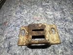 55 56 57 Chevy Lower Trunk Lid Latch Catch Striker Plate. Fixed Price $20.00.