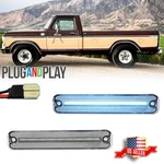 2X Clear Lens Ice Blue Led Side Marker Lights Ford Truck Bronco Econoline. Fixed Price $24.99.