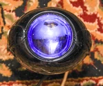 Vintage Industrial Down Signal Lamp Bakelite Blue Indicator Directional Light. Fixed Price $79.99.