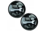 Jw Speaker Evo J3 7IN Round Non-heated Led Headlights 0557193 (pair). Fixed Price $649.00.