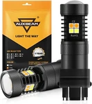 Auxbeam 3157 Led Bulbs T25 3057 3155 3457 4157 P27/5W Switchback. Fixed Price $19.53.