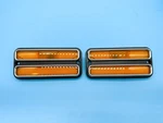 New Front & Rear Deluxe Side Marker Light Set W/ Trim For 68-72 Chevrolet C10. Fixed Price $27.99.