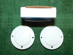 1963-64 Galaxie 500 Xl Monterey Montclair Park Lane Nos Door Pillar Light Lenses. Fixed Price $79.00.