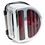 217618C Rear Chrome D Lamp With Bar Lucas Type ST-51. Fixed Price $115.39.