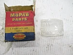 Nos Mopar 1953 Chrysler Imperial Back-up Lamp Lens 1473669. Fixed Price $90.00.