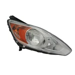 Right Side Halogen Headlight With Chrome Bezel 2013-2016 Ford C-max Capa. Fixed Price $198.77.
