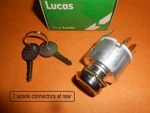 Triumph TR2, TR3, TR3A (1953-1961) Lucas Ignition Switch With Lock Barrel + Keys. Fixed Price $34.32.