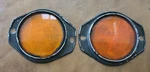 2 Vtg Kd 335 A68 Stratolite Amber Lenses Classic Truck Flatbed Trailer Camper Rv. Fixed Price $17.97.