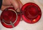 Pair Oem 62 Chevrolet Belair Biscayne Tail Stop Directional Light Lens 5953248. Fixed Price $17.62.