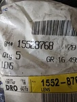 Genuine Gm 15528768 Dome Light Lens 92-02 Suburban Yukon Express. Fixed Price $10.00.