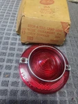 1964 Corvair Tail Light Lens With Trim Ring Nors Glo Brite Gm 5956039 Usa. Fixed Price $35.00.