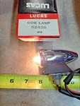 Nos Vintage Original Lucas Side Lamp 52436 Jensen, Rover, Austin, Bristol 1974. Fixed Price $75.00.