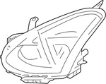 Genuine Infiniti 2008-2010 G37 Composite Headlamp 26010JL02B. Fixed Price $1278.05.