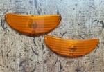 Chevy Amber Parking Light Lenses Pair New Danchuk Usa 1955 Chevrolet. Fixed Price $14.99.