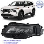 For 2021-2023 Nissan Rogue Led Headlight Healamp Driver Side Left Lh. Fixed Price $160.44.