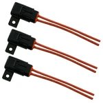 3 Pack Ato Atc Waterproof In-line Blade Fuse Holder 12 Gauge Awg Tinned Marine. Fixed Price $20.99.